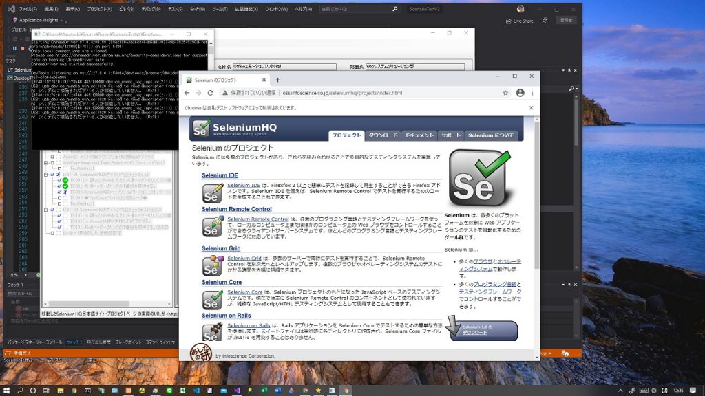 ScenarioTest_Running On Windows Launched By Visual Studio